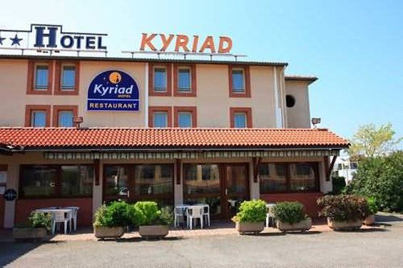 Kyriad Toulouse Blagnac Aeroport Hotel Buitenkant foto